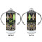 Argyle & Moroccan Mosaic 12 oz Stainless Steel Sippy Cups - APPROVAL