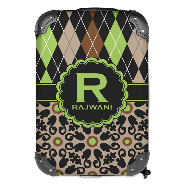 Argyle & Moroccan Mosaic 13" Hard Shell Backpacks - FRONT