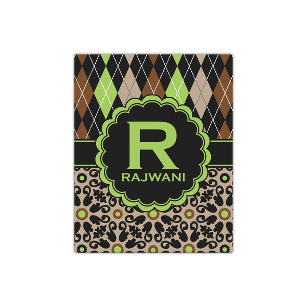 Argyle & Moroccan Mosaic 16x20 - Canvas Print - Front View