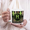 Argyle & Moroccan Mosaic 20oz Coffee Mug - LIFESTYLE
