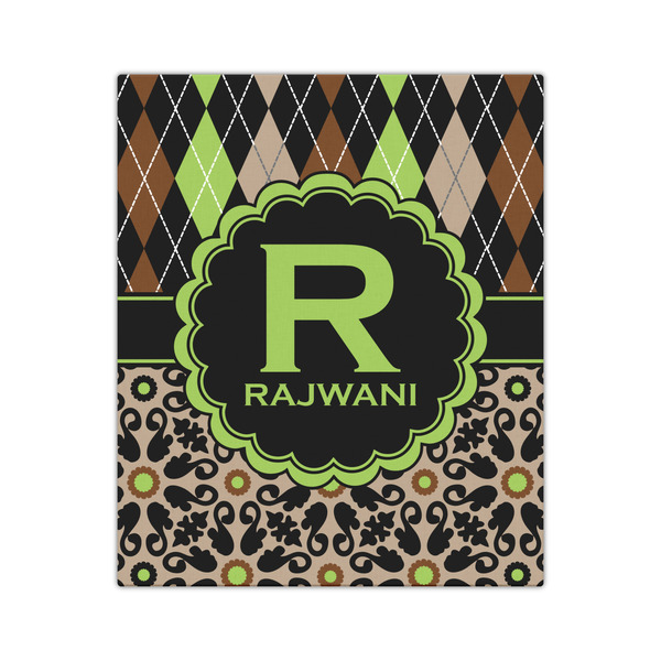 Argyle & Moroccan Mosaic 20x24 - Canvas Print - Front View