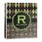 Argyle & Moroccan Mosaic 3-Ring Binder - 1 inch (Personalized)