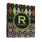Argyle & Moroccan Mosaic 3 Ring Binder - Full Wrap - 1" (Personalized)