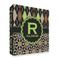 Argyle & Moroccan Mosaic 3 Ring Binder - Full Wrap - 2" (Personalized)