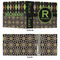 Argyle & Moroccan Mosaic 3 Ring Binders - Full Wrap - 3" - APPROVAL