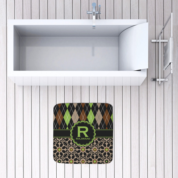 Argyle & Moroccan Mosaic 48x48 Foam Memory Mat - LIFESTYLE