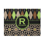 Argyle & Moroccan Mosaic 5' x 7' Indoor Area Rug (Personalized)