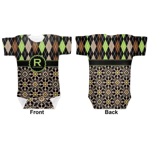Argyle & Moroccan Mosaic Baby Bodysuit Approval