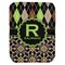 Argyle & Moroccan Mosaic Baby Swaddling Blanket (Personalized)