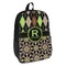 Argyle & Moroccan Mosaic Kids Backpack (Personalized)