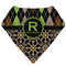 Argyle & Moroccan Mosaic Bandana Bib (Personalized)