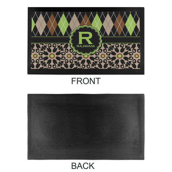 Argyle & Moroccan Mosaic Bar Mat - Small - APPROVAL