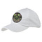 Argyle & Moroccan Mosaic Baseball Cap - White (Personalized)