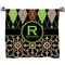 Argyle & Moroccan Mosaic Bath Towel (Personalized)
