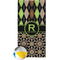 Argyle & Moroccan Mosaic Beach Towel (Personalized)