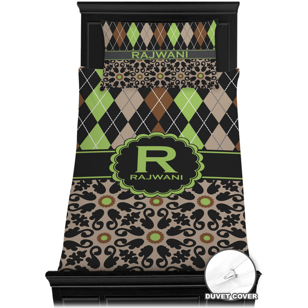 Argyle & Moroccan Mosaic Bedding Set (TwinXL) - Duvet