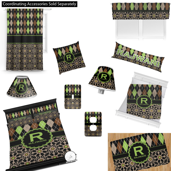 Argyle & Moroccan Mosaic Bedroom Decor & Accessories2