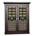 Argyle & Moroccan Mosaic Cabinet Decal - Small (Personalized)