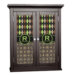 Argyle & Moroccan Mosaic Cabinet Decal - Custom Size (Personalized)