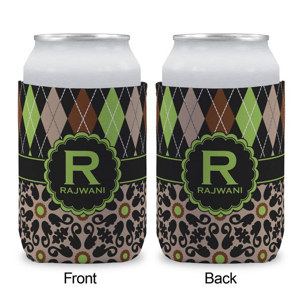 Argyle & Moroccan Mosaic Can Sleeve - APPROVAL (single)