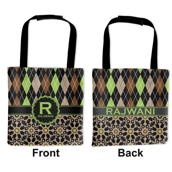 Argyle & Moroccan Mosaic Car Bag - Apvl