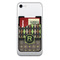 Argyle & Moroccan Mosaic 2-in-1 Cell Phone Credit Card Holder & Screen Cleaner (Personalized)