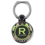 Argyle & Moroccan Mosaic Cell Phone Ring Stand & Holder (Personalized)