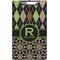 Argyle & Moroccan Mosaic Clipboard (Legal Size) (Personalized)