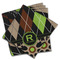 Argyle & Moroccan Mosaic Cloth Napkins (Set of 4) (Personalized)
