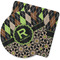 Argyle & Moroccan Mosaic Rubber Backed Coaster (Personalized)