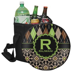 Argyle & Moroccan Mosaic Collapsible Cooler & Seat (Personalized)