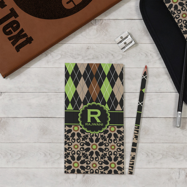 Argyle & Moroccan Mosaic Colored Pencils - In Context