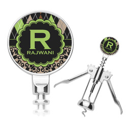 Argyle & Moroccan Mosaic Corkscrew (Personalized)