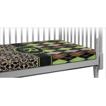 Argyle & Moroccan Mosaic Crib Fitted Sheet (Personalized)