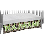 Argyle & Moroccan Mosaic Crib Skirt (Personalized)