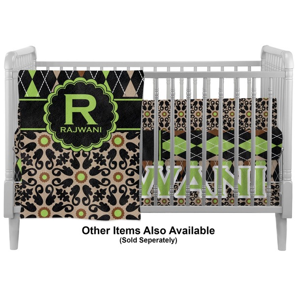 Argyle & Moroccan Mosaic Crib - Profile Sold Seperately