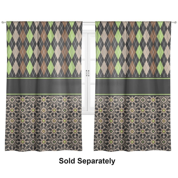 Argyle & Moroccan Mosaic Curtains