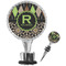 Argyle & Moroccan Mosaic Custom Bottle Stopper (main and full view)