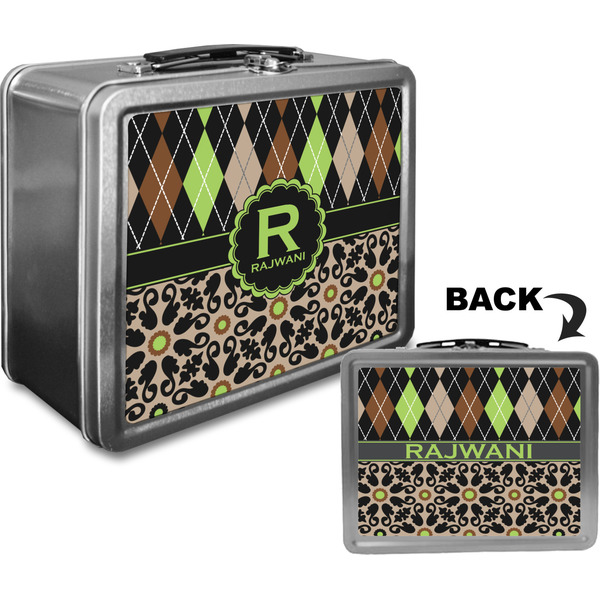 Argyle & Moroccan Mosaic Custom Lunch Box / Tin Approval