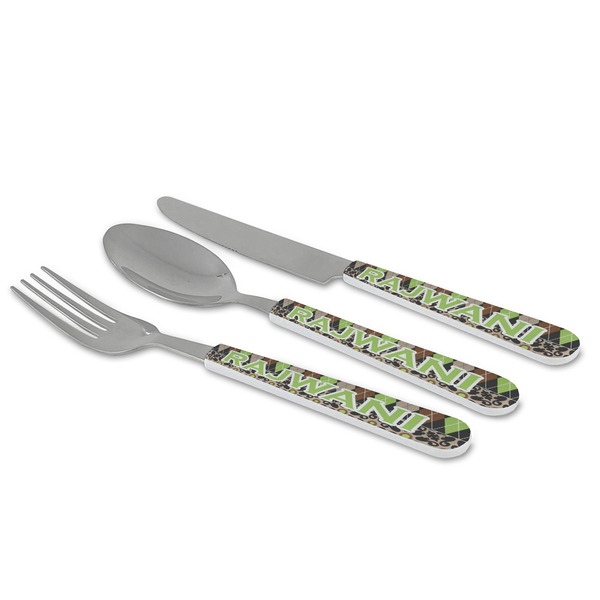 Argyle & Moroccan Mosaic Cutlery Set - MAIN