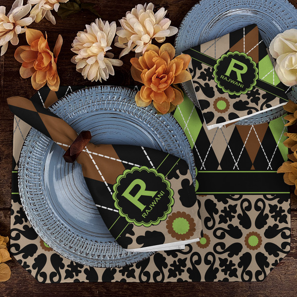 Argyle & Moroccan Mosaic Dining Set