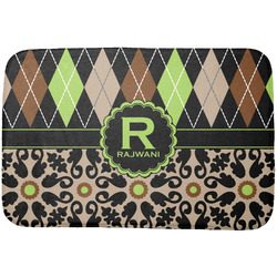Argyle & Moroccan Mosaic Dish Drying Mat (Personalized)