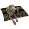 Argyle & Moroccan Mosaic Dog Bed - Large LIFESTYLE
