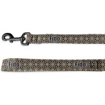 Argyle & Moroccan Mosaic Deluxe Dog Leash (Personalized)