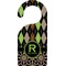 Argyle & Moroccan Mosaic Door Hanger (Personalized)