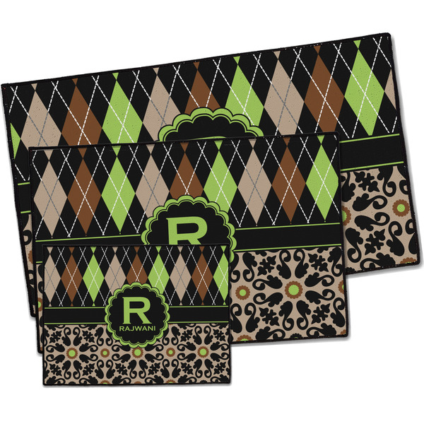 Argyle & Moroccan Mosaic Door Mats - PARENT MAIN