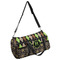 Argyle & Moroccan Mosaic Duffle bag with side mesh pocket