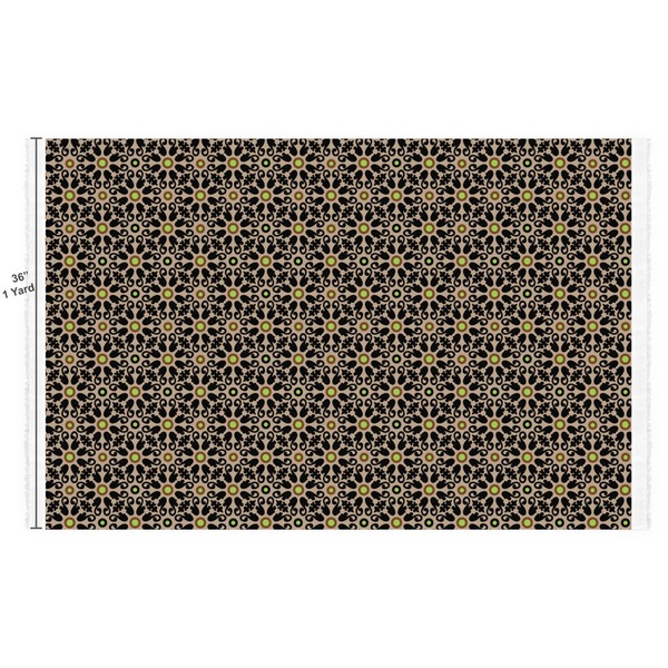 Argyle & Moroccan Mosaic Fabric Full Yard