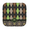Argyle & Moroccan Mosaic Face Towel (Personalized)