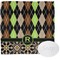 Argyle & Moroccan Mosaic Washcloth (Personalized)